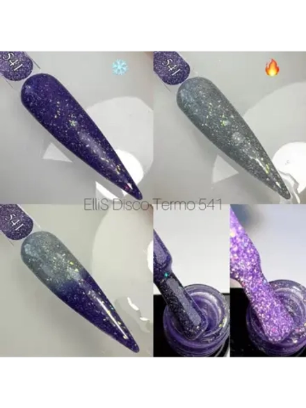 ElliS гель-лак Disko Termo 541 10мл
