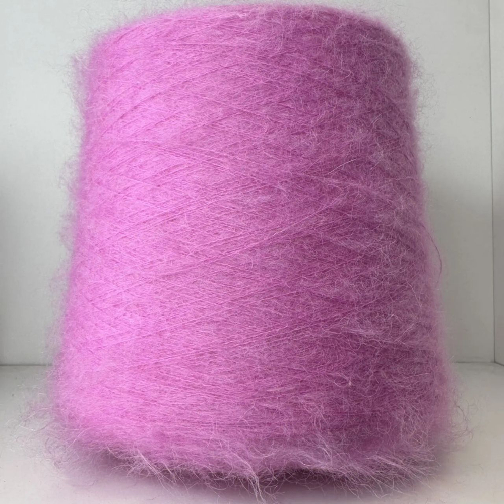 ROUGE - Lanificio dell'Olivo S.p.A.; 37% суперкидмохер (ворс 24,5 мкм), 37% baby альпака, 26% п/а; 1500м/100гр; col. 325, цвет: насыщенный холодный розовый