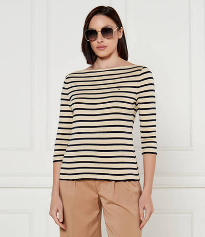 Блузка NEW CODY Tommy Hilfiger - бежевый(WW0WW40589)