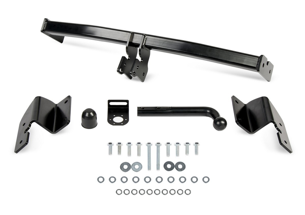 Фаркоп c электрикой Smart для Hyundai Solaris II поколение 2017-2020 2020-н.в., шар А, 1200/75 кг, F.2311.001