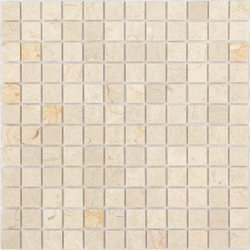 Мозаика LeeDo Caramelle: Pietrine - Botticino матовая 29,8x29,8x0,4 см (чип 23x23x4 мм)