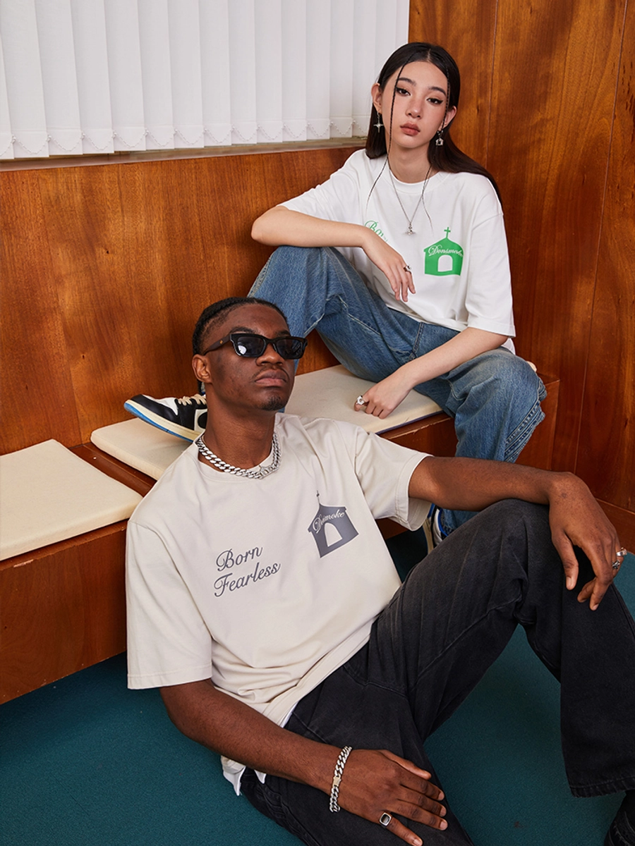 Футболка DONSMOKE "Church Logo" Oversized Tee