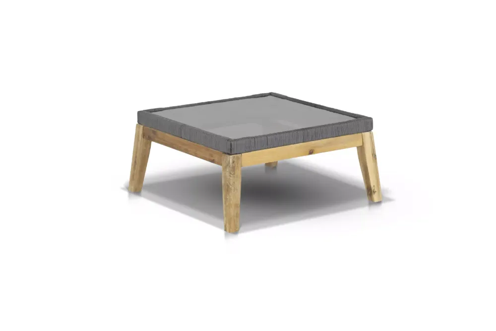 "Барселона" столик кофейный, деревянный каркас, акация