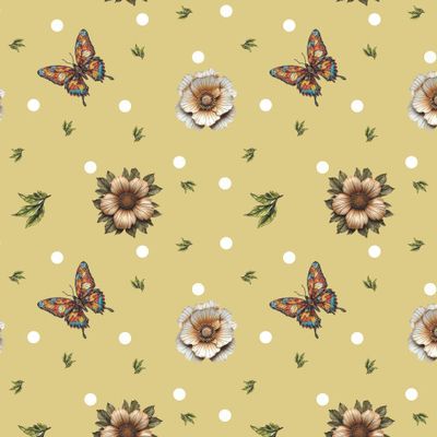 Бохо винтаж цветы