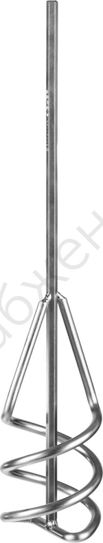 ЗУБР 80х400 мм, шестигранный хвостовик, Миксер для песчано-гравийных смесей, ПРОФЕССИОНАЛ (06033-08-40)