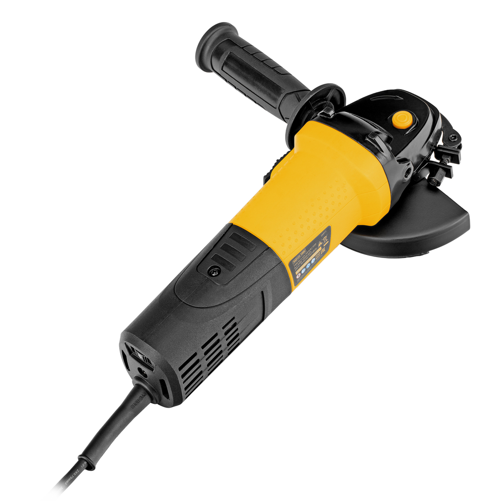 Машина шлифовальная угловая AGD125-1000, 1000 Вт, 125 мм, 3000-10000 об/мин// Denzel