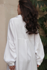 Рубашка удлиненная oversize