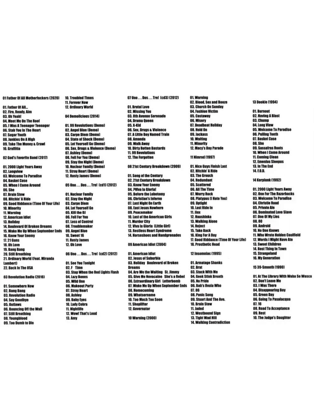 Green Day (MP3 Флешка)