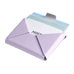 Кожаный чехол-бумажник MagSafe с подставкой MOFT Snap Field Wallet Картхолдер из веганской кожи. Вмещает до восьми карт. Есть RFID-защита, небольшое отделение для купюр и кармашки для SIM-карты и устройства её извлечения