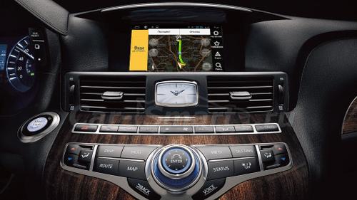 Навигационный блок для Infiniti Q70, M25, M37 (сенсорный экран) - RDL-08IT на Android 12, Быстрая, Carplay, 4G SIM-слот