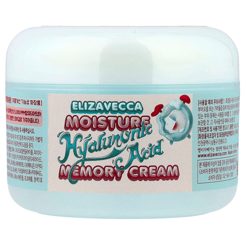 Elizavecca, увлажняющий крем с гиалуроновой кислотой, 100 г (3,53 унции)