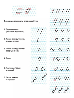 Набор тетрадей "Начинаю писать красиво!" МИКС, 12 л, 12 шт