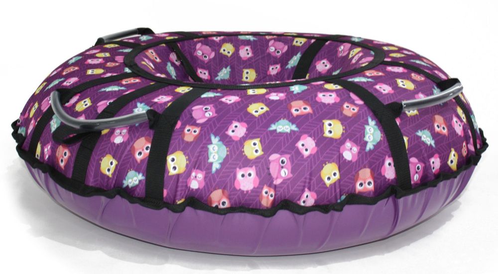 Тюбинг Hubster Люкс Pro Совята фиолетовые