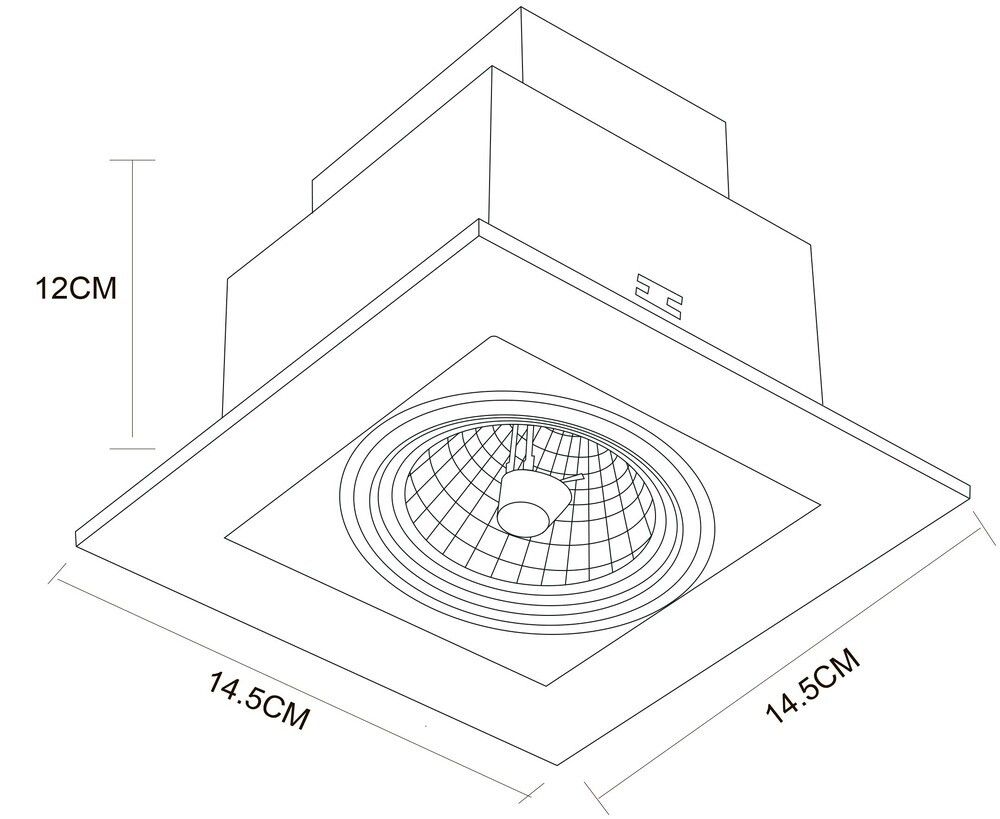 Карданный светильник Arte Lamp