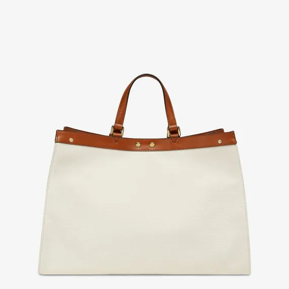 Сумка Fendi Peekaboo X-tote белый