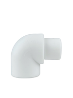 Угольник PPR внутреннее/наружное присоединение 20х90,  белый, РТП (200/50)