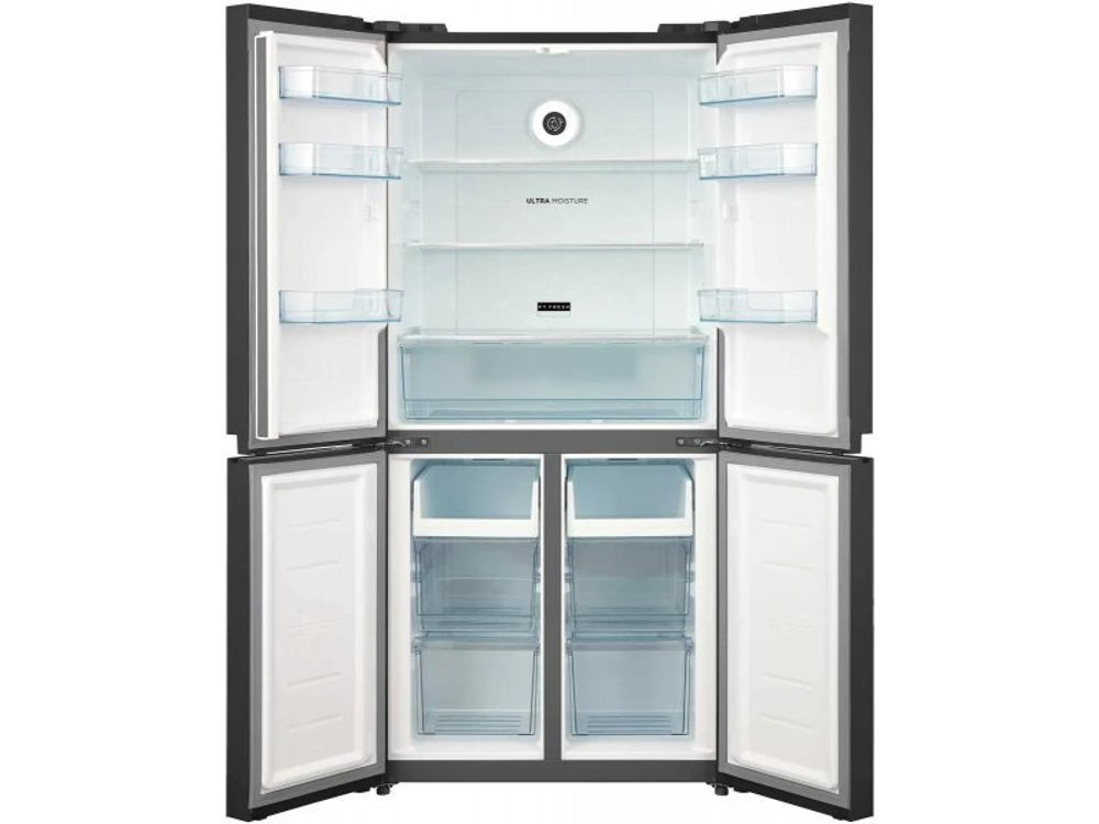 Холодильник Korting KNFM 81787 GN черный