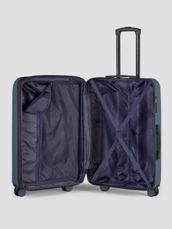 Чемодан Bonle размер L Темно-синий