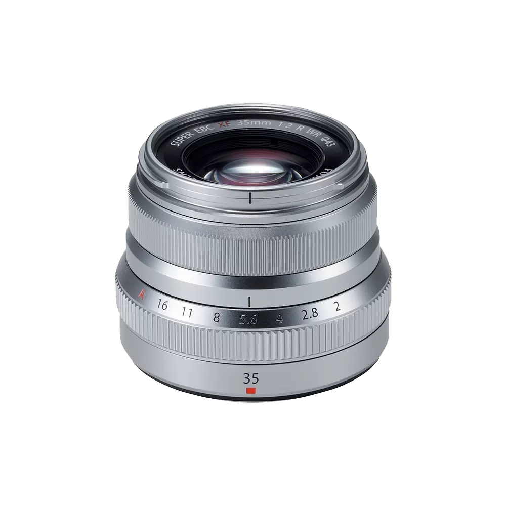 Объектив Fujifilm XF 35mm f/2 R WR. Серебристый