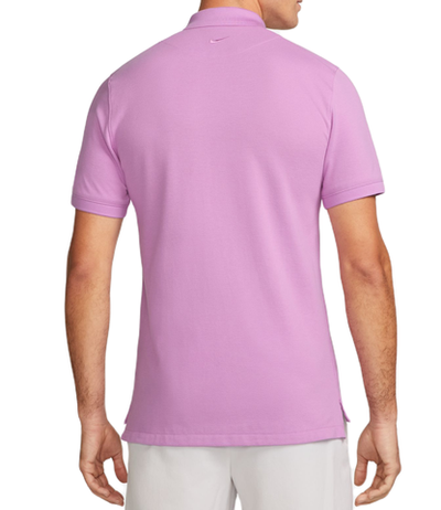 Мужское теннисное поло Nike Rafa Slim Polo - rush fuchsia/vivid purple/vivid purple