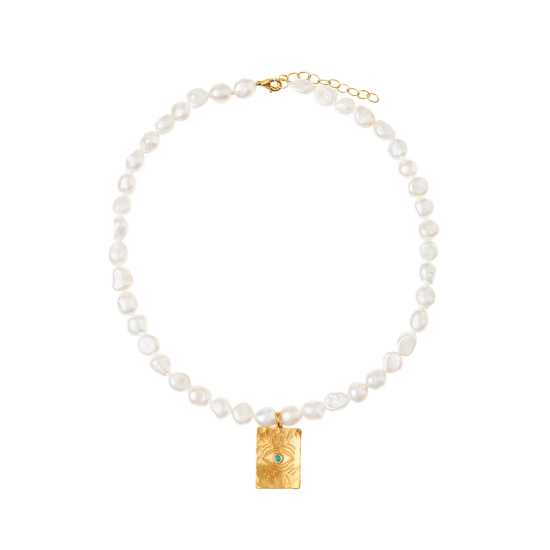 Колье Голубой Глаз Вилмы