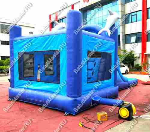 Коммерческий надувной батут "На волне"