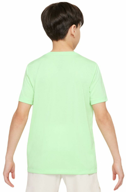 Футболка для мальчика теннисная Nike Kids Dri-Fit Rafa T-Shirt - vapor green