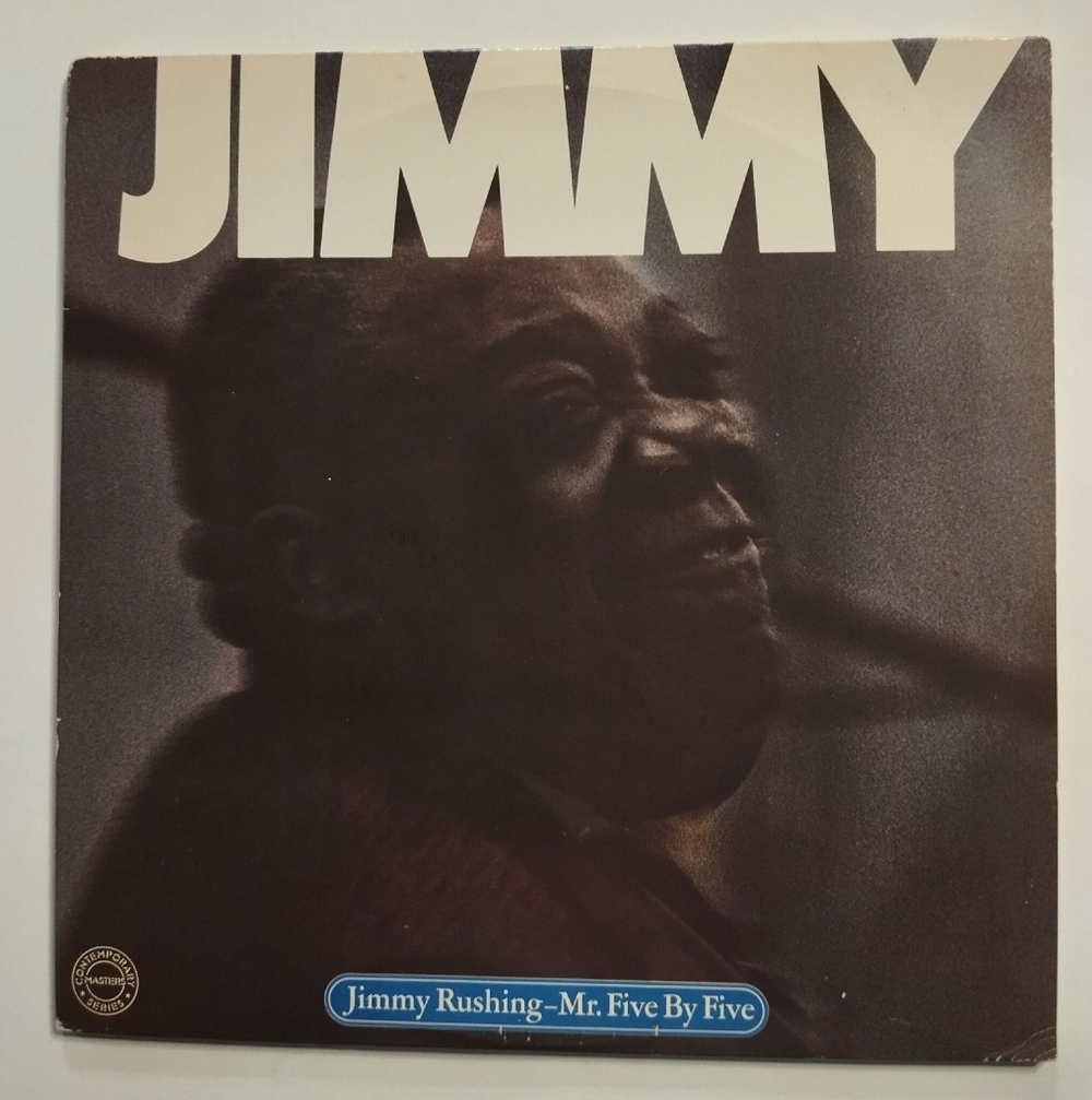 Винтажная виниловая пластинка LP Jimmy Rushing Mr. Five By Five (USA 1980)