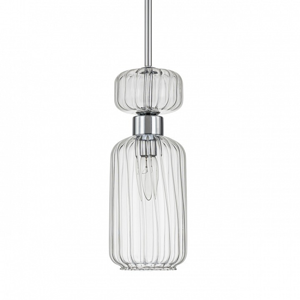 Подвесной светильник Escada Gloss 1141/1S Chrome/Clear