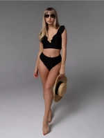 Купальник раздельный с высокой посадкой