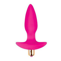 Розовая коническая анальная пробка 10,5см Bior Sweet Toys ST-40167-16