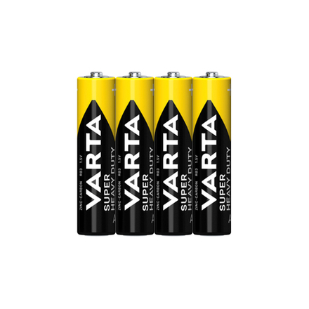 Батарейка VARTA Superlife (Super Heavy Duty) Micro 1.5V - LR03/AAA 4 шт. в плёнке
