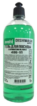 ГЕЛЬ Д/ПОСУДЫ WASHER-D ЯБЛОКО 1Л