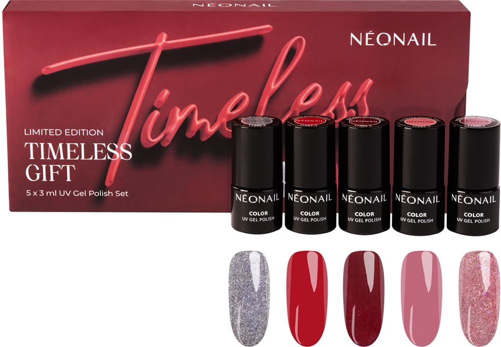 NEONAIL XMAS Set Timeless Gift - Праздничный набор для маникюра, 0