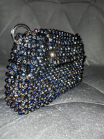 Сумка ручной работы из стеклянных бусин