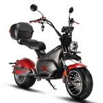 Электроскутер CityCoco WHITE SIBERIA BLACK SEA (RED) 5000W