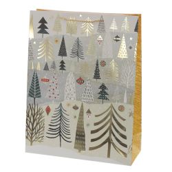 GAEM Пакет подарочный (бумага 210г/м2, блок микс 12шт), L18 W9 H24 см, 4в.