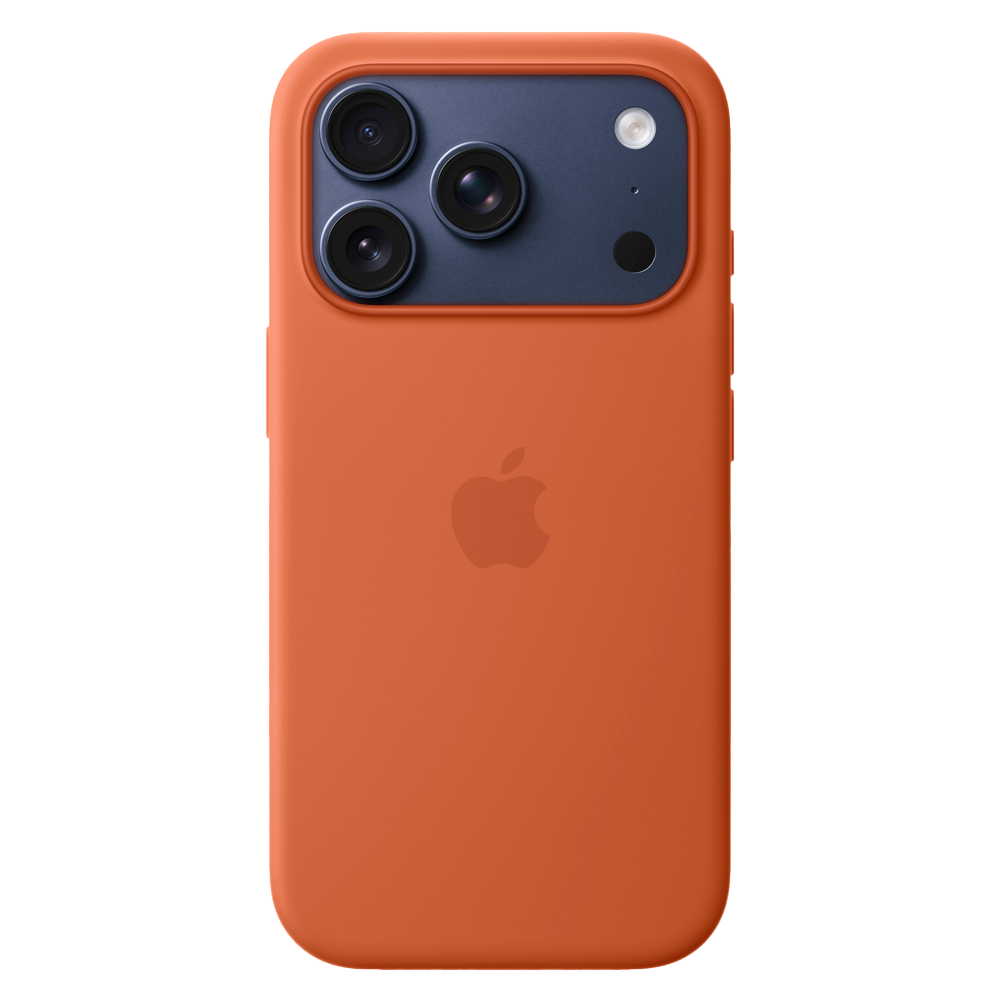 Силиконовый чехол Apple Silicone Case with MagSafe для iPhone 17 Pro, Terra Cotta