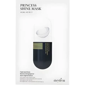 Storyderm Восстанавливающая и омолаживающая тканевая маска 25 мл | Princess Shine Mask