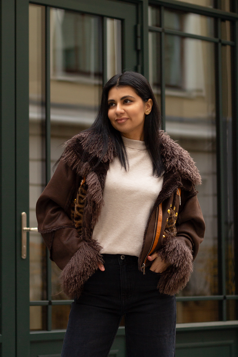 Дублёнка Roberta Biagi