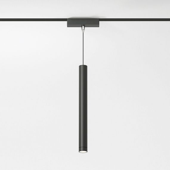 Подвесной трековый светодиодный светильник Elektrostandard Flat Magnetic Alliet 85097/01 черный a063714