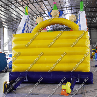 Надувной батут "Маленькие клоуны" 8*4*5.5