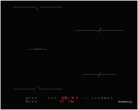 Индукционная стеклокерамич. панель De Dietrich DPI4411B