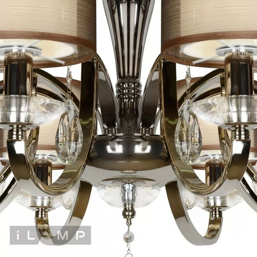 Люстра на штанге iLamp Sofia 88210/8 CR