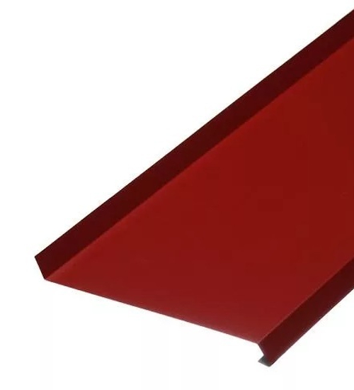 Отлив 245*2000 мм вишня