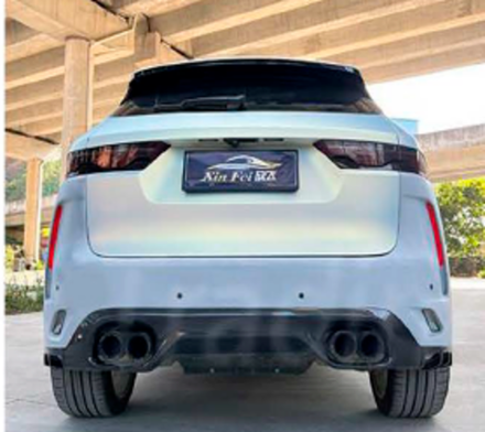 Карбоновый обвес SVR для Jaguar F-Pace 2016-2020 Ягуар СВР