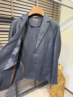 Льняной костюм Ermenegildo Zegna