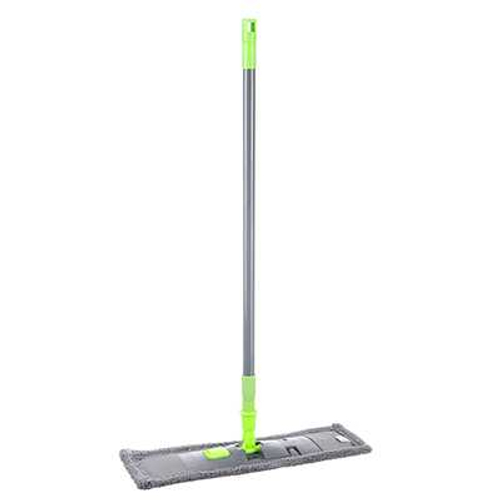 Швабра с насадкой из микрофибры, с плоским мопом, телескоп разборная Классик VETTA (24шт/кор)