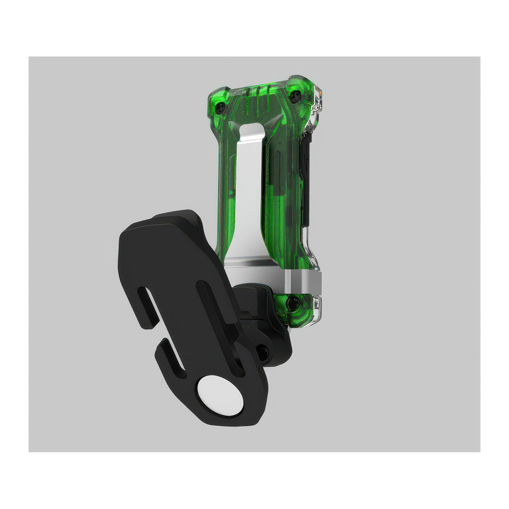 Мультифонарь Armytek Zippy Extended Set WR (Green Jade) — компактный корпус толщиной 9 мм и весом 12 г.