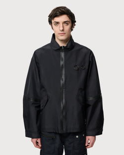 UNDERCOVER КУРТКА ЧЕРНАЯ ДВУСТОРОННЯЯ ИЗ НЕЙЛОНА CHAOS